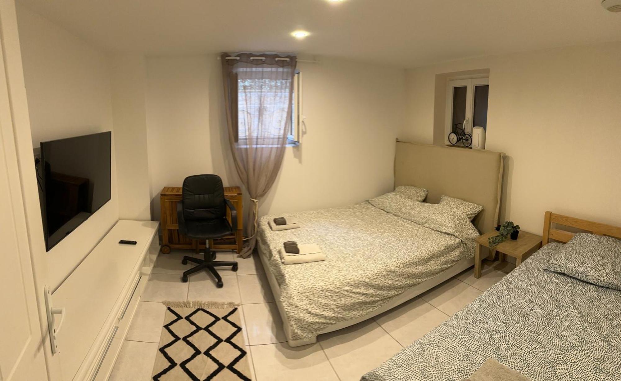 Jolie Appartement Nice Proche Mer Et Aeroport Une Chambre Plus Salon Avec Cuisine Екстер'єр фото