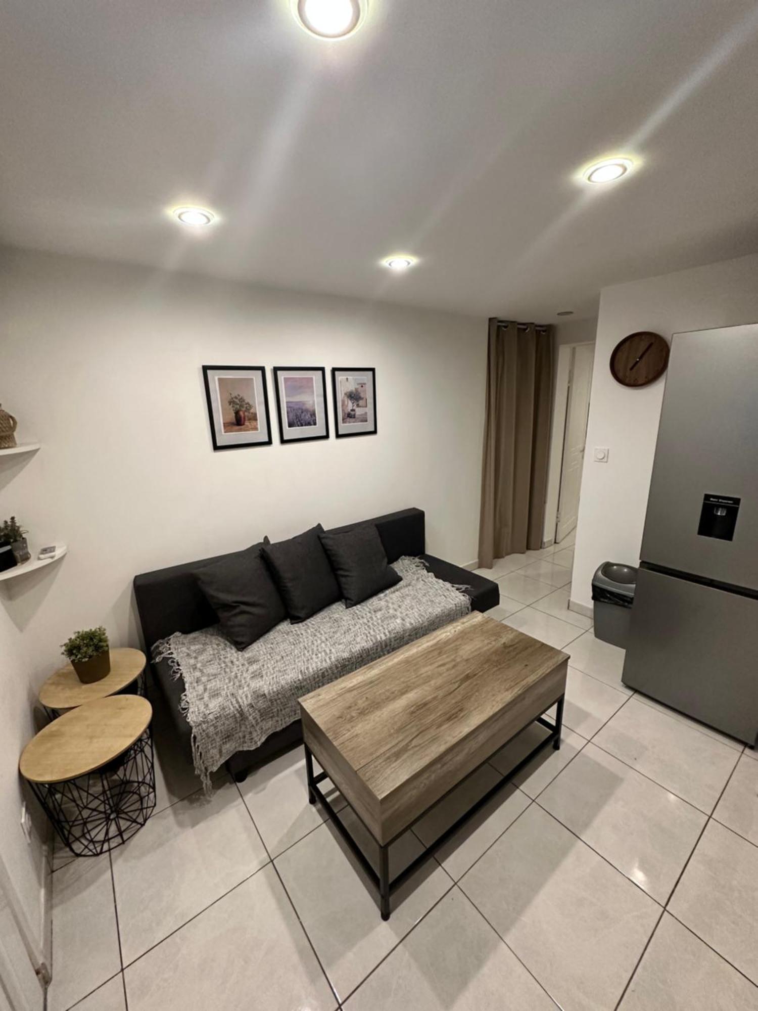 Jolie Appartement Nice Proche Mer Et Aeroport Une Chambre Plus Salon Avec Cuisine Екстер'єр фото